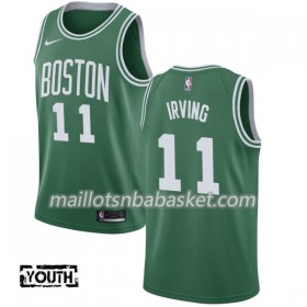 Maillot Enfant Boston Celtics Kyrie Irving 11 Nike 2017-18 Vert Swingman